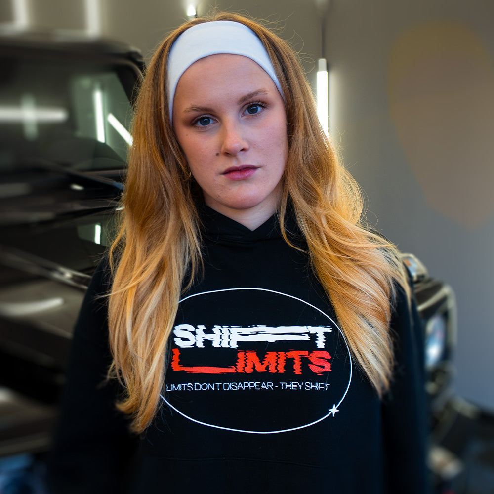 Shift Limits Hoodie Day-One Edition von Geile Mofa, Ansicht 1
