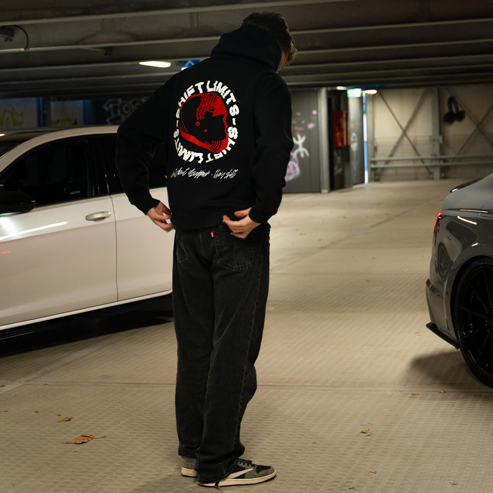 Shift Limits Hoodie Day-One Edition von Geile Mofa, Ansicht 8